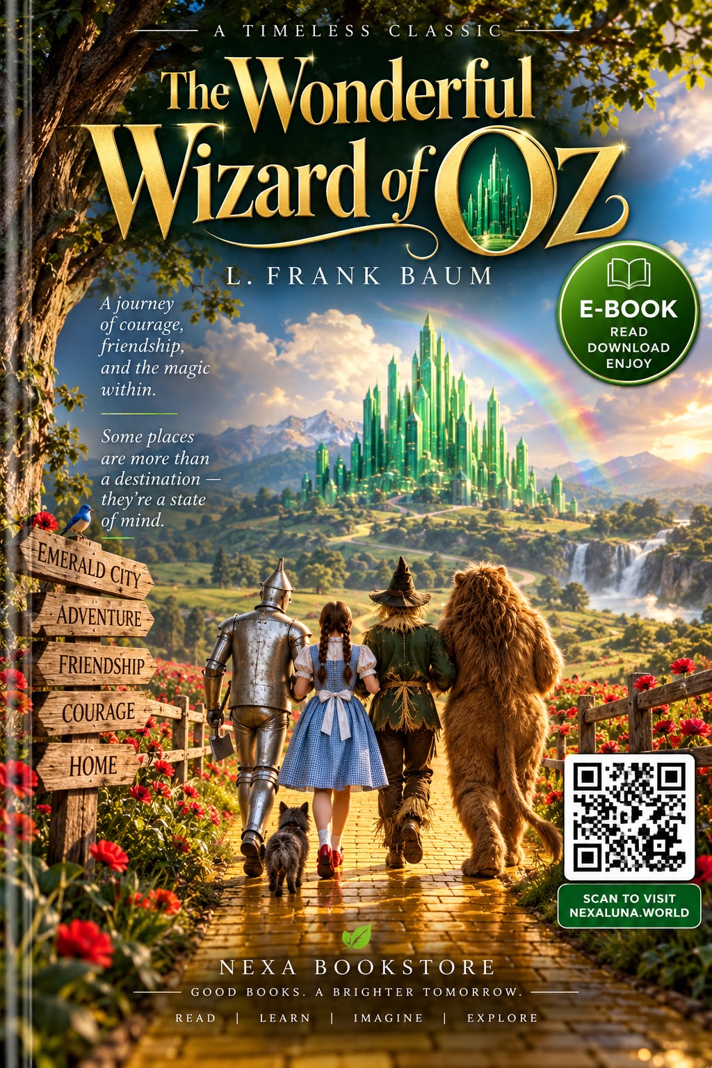 Cover of The Wonderful Wizard of Oz by L. Frank Baum
